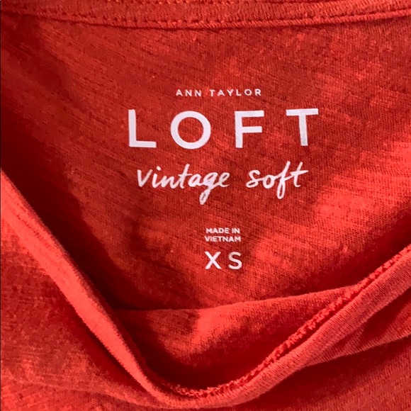 LOFT 3/4 Sleeve Vintage Soft Tee Size XS - Picture 2 of 4